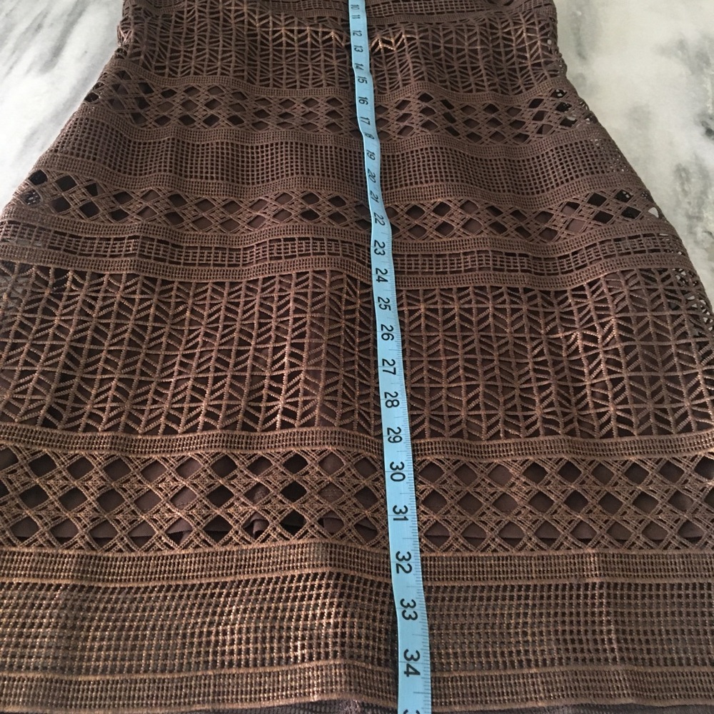WHBM NWT Size 2 Copper Dress-Ret $180 Beautiful!!! - Picture 15 of 16